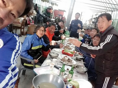 OB 축구회 차일농장 방문