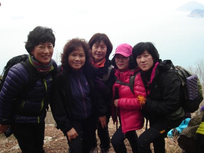비진도 산행