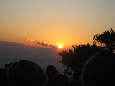 2010  아침 무룡산에서