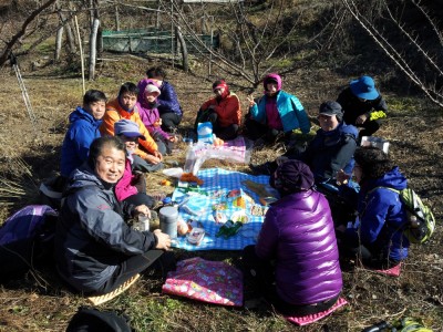 통일산악회 송년산행 스케치