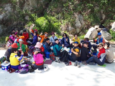 통산4월산행 이수도 스케치!!
